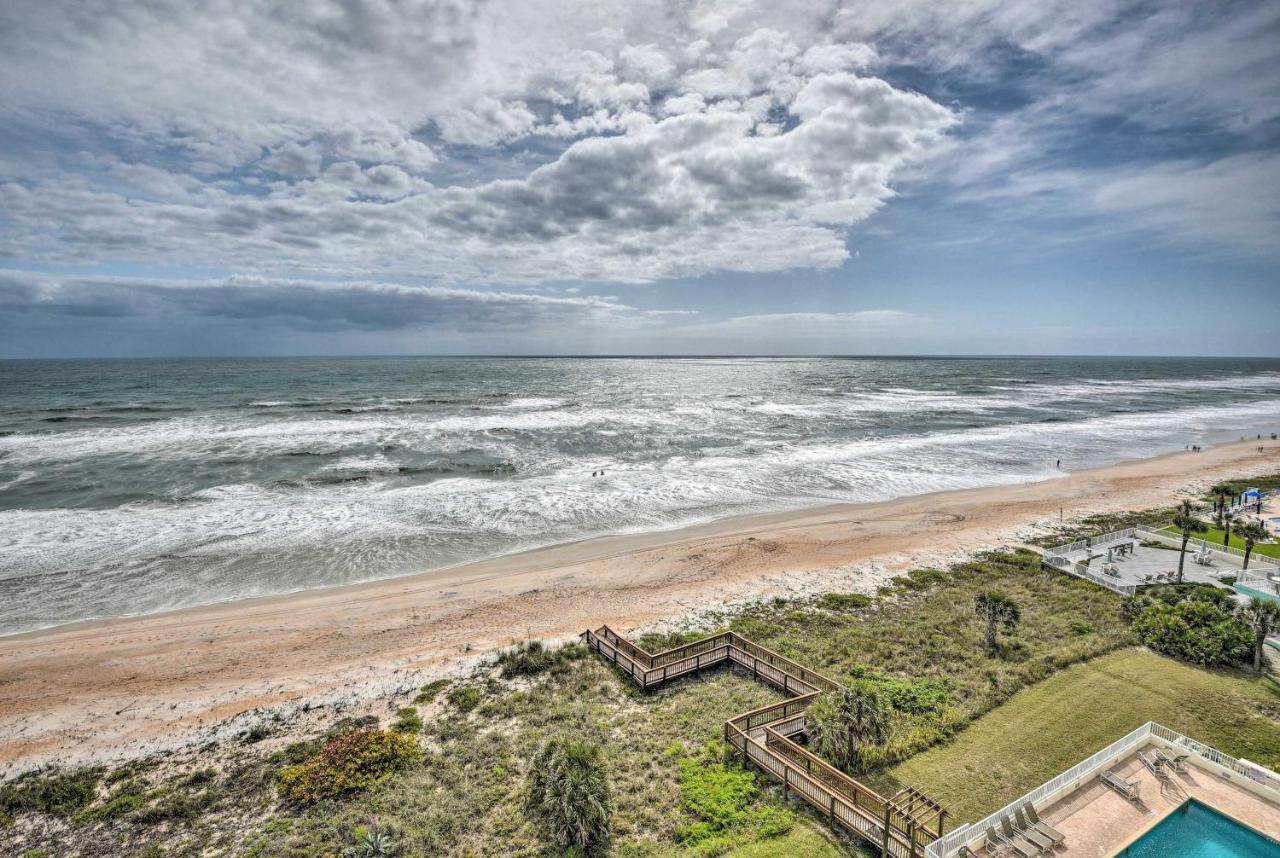 Oceanfront Ormond Beach Condo - Steps To Shore! Dış mekan fotoğraf